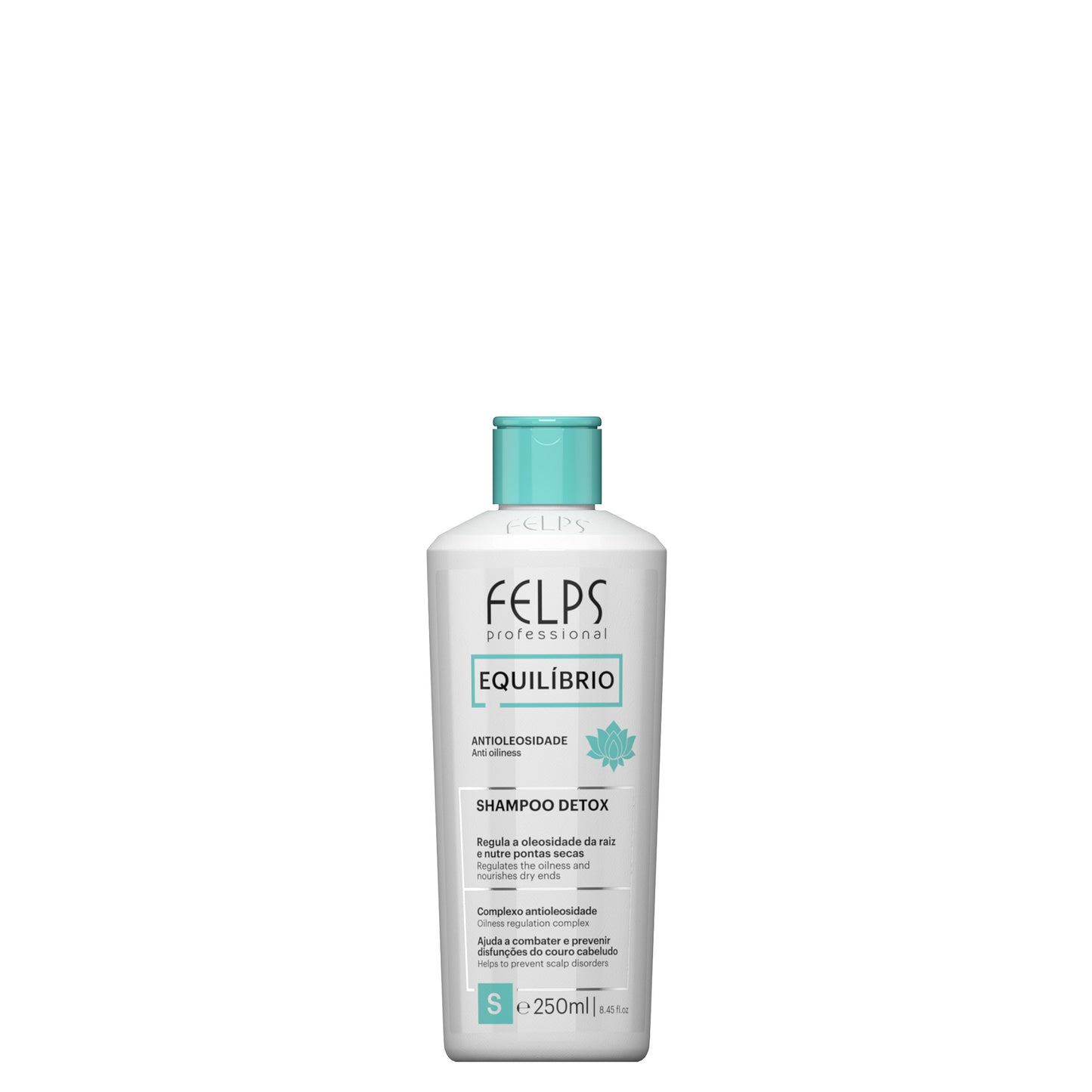 Felps Equilíbrio Anti-Oiliness Shampoo 250ml | Detox for Oily Roots & Dry Ends