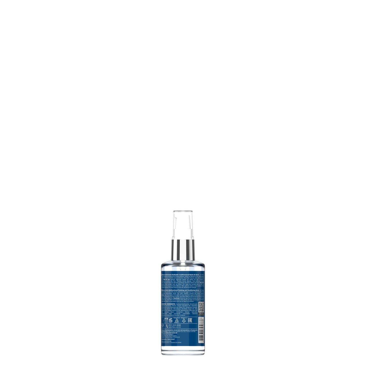 Felps Professional Banho de Verniz Conditioning Serum 50ml | Intense Shine & Frizz Control