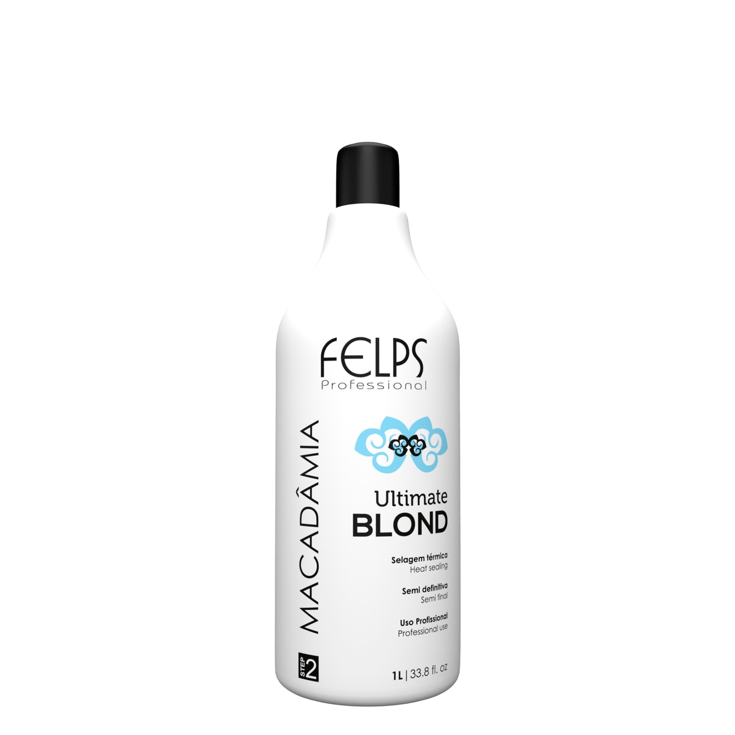 Felps Macadamia Ultimate Blond Smoothing Shampoo | Frizz Control for Blonde Hair