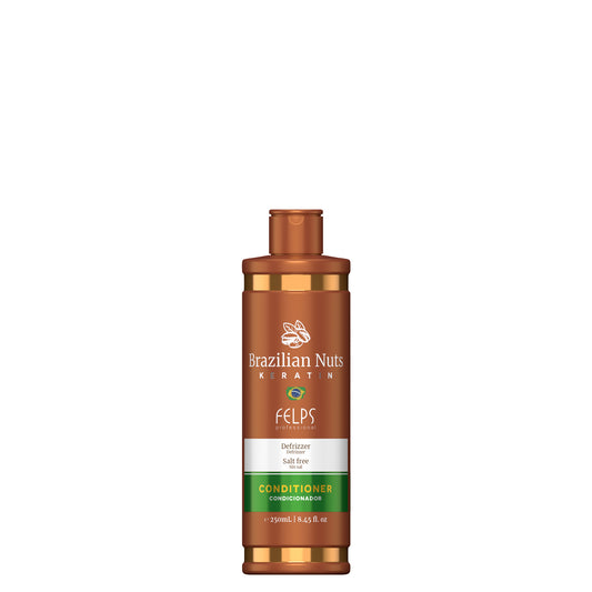 Felps Brazilian Nuts Conditioner 250ml | Anti-Frizz | Salt-Free | Hydrating Hair Care