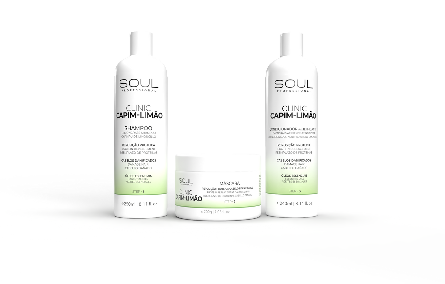 Soul Clinic Lemongrass Complete Kit – Protein Renewal Ritual