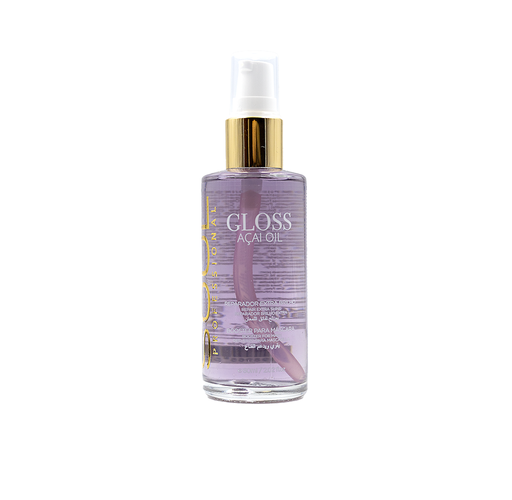 Soul Professional Gloss Açaí Oil 60ml Repairing shine oil + mask booster