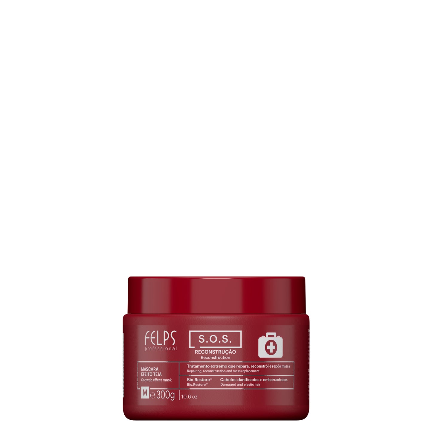 Felps Professional S.O.S. Cobweb Effect Mask | Deep Reconstruction for Damaged Hair