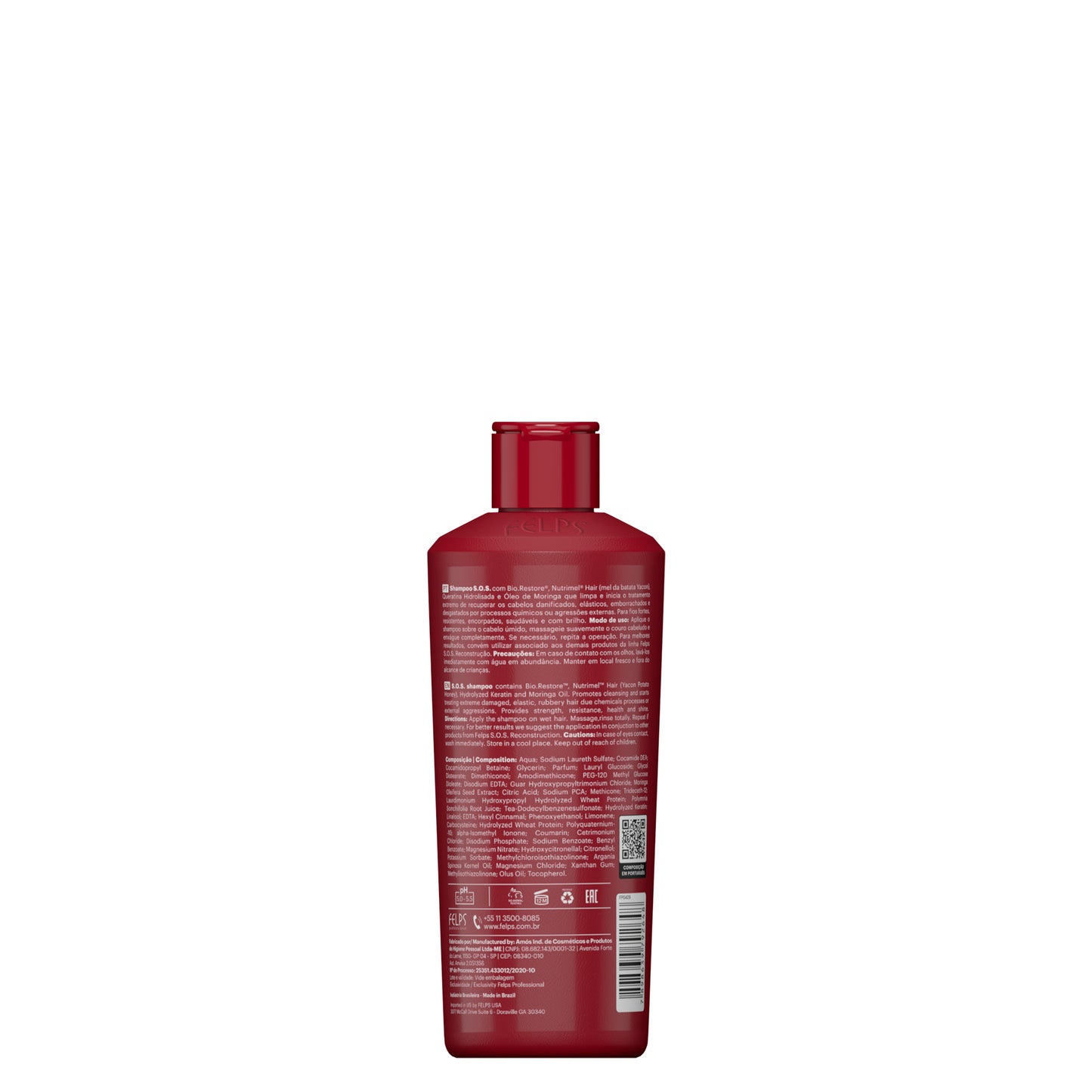 Felps Professional S.O.S. Shampoo | Intensive Repair for Damaged Hair