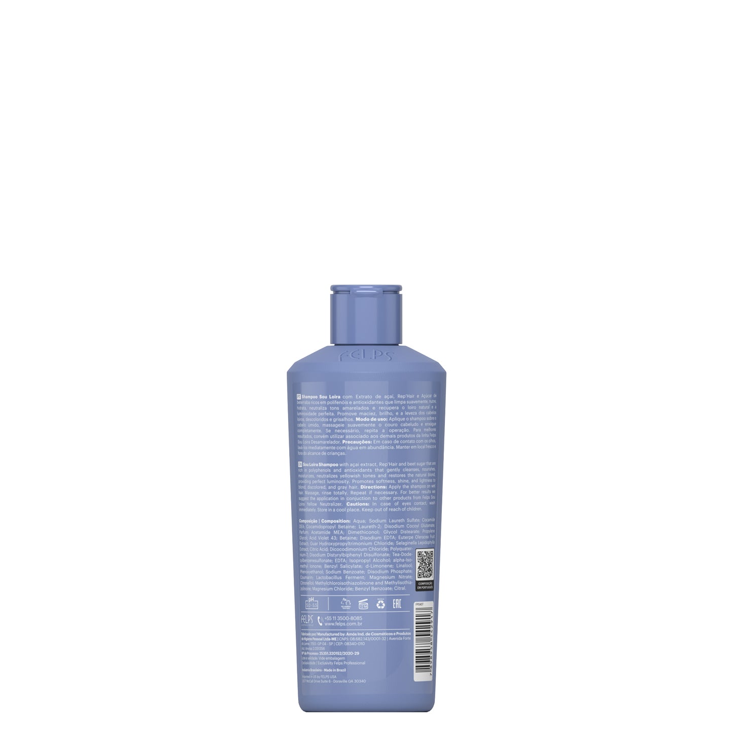Felps Professional Sou Loira Yellow Neutralising Shampoo