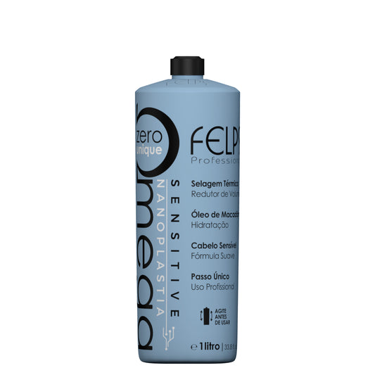 Felps Professional Omega Zero Nanoplastia Sensitive | Volume Reduction | For Sensitive Hair