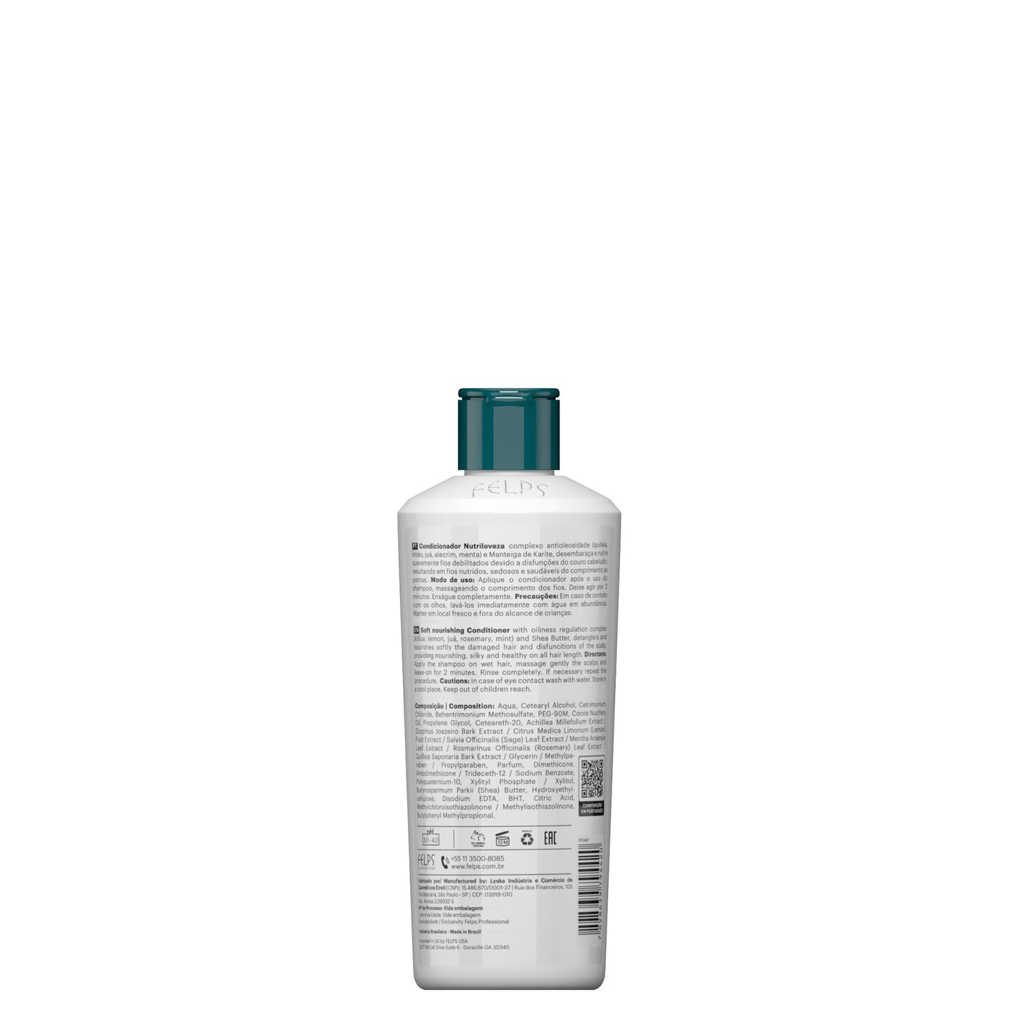 Felps Nutrileveza Balance Conditioner 250ml | Gentle Conditioner | For All Hair Types