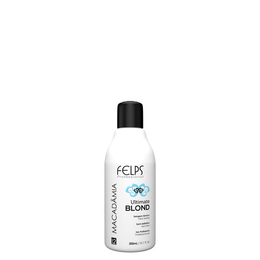Felps Macadamia Ultimate Blond Smoothing Shampoo | Frizz Control for Blonde Hair