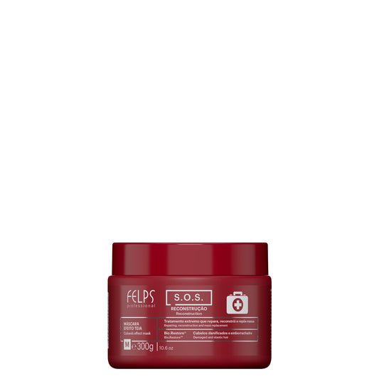Felps Professional S.O.S. Cobweb Effect Mask | Deep Reconstruction for Damaged Hair