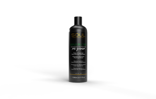 Soul Professional Amazon Care Post-Chemical Nourishing Shampoo – 240ml Progressive hydration & restoration after chemical treatments