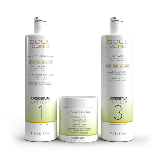 Soul Clinic Professional Hair Routine Kit – Step 1, 2 & 3